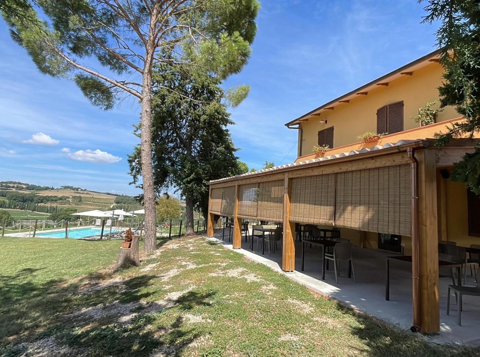 Agriturismo Con Cucina Il Favaio Paciano エクステリア 写真